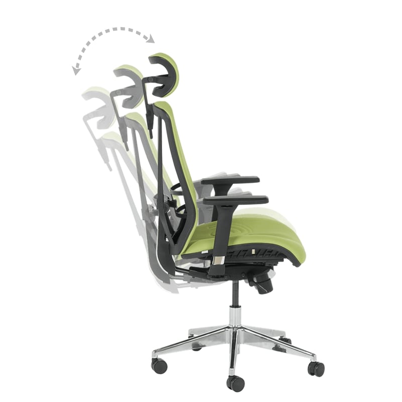 Ергономичен офис стол Carmen COTIA зелен